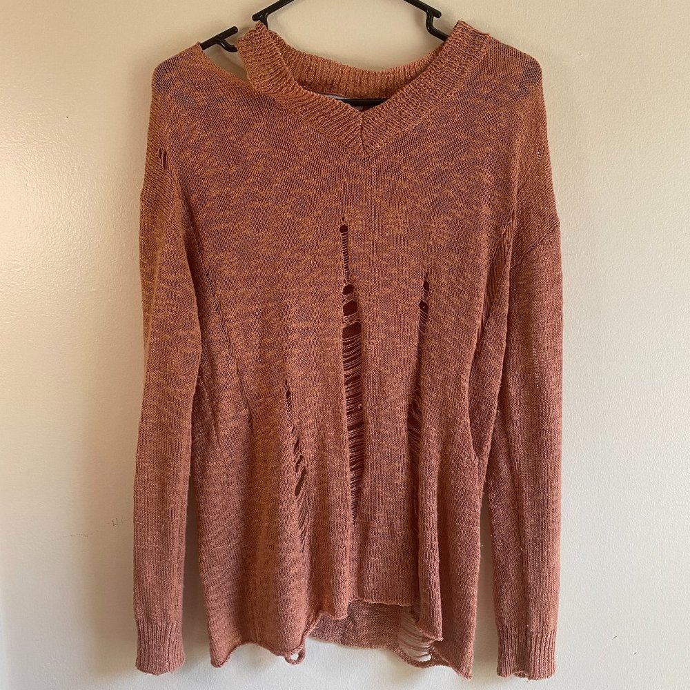 Distressed Glamorous Sweater